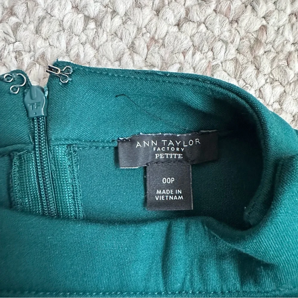 Ann Taylor Teal Midi Dress - Picture 9 of 9